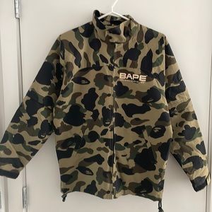 BAPE camouflage jacket , used 80% new